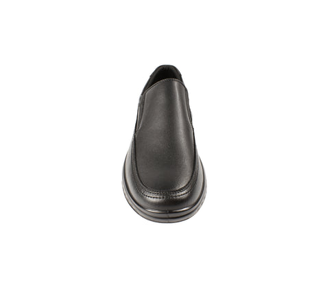 Pantofi casual, barbati, OTTER, DS217A3 negru, piele naturala